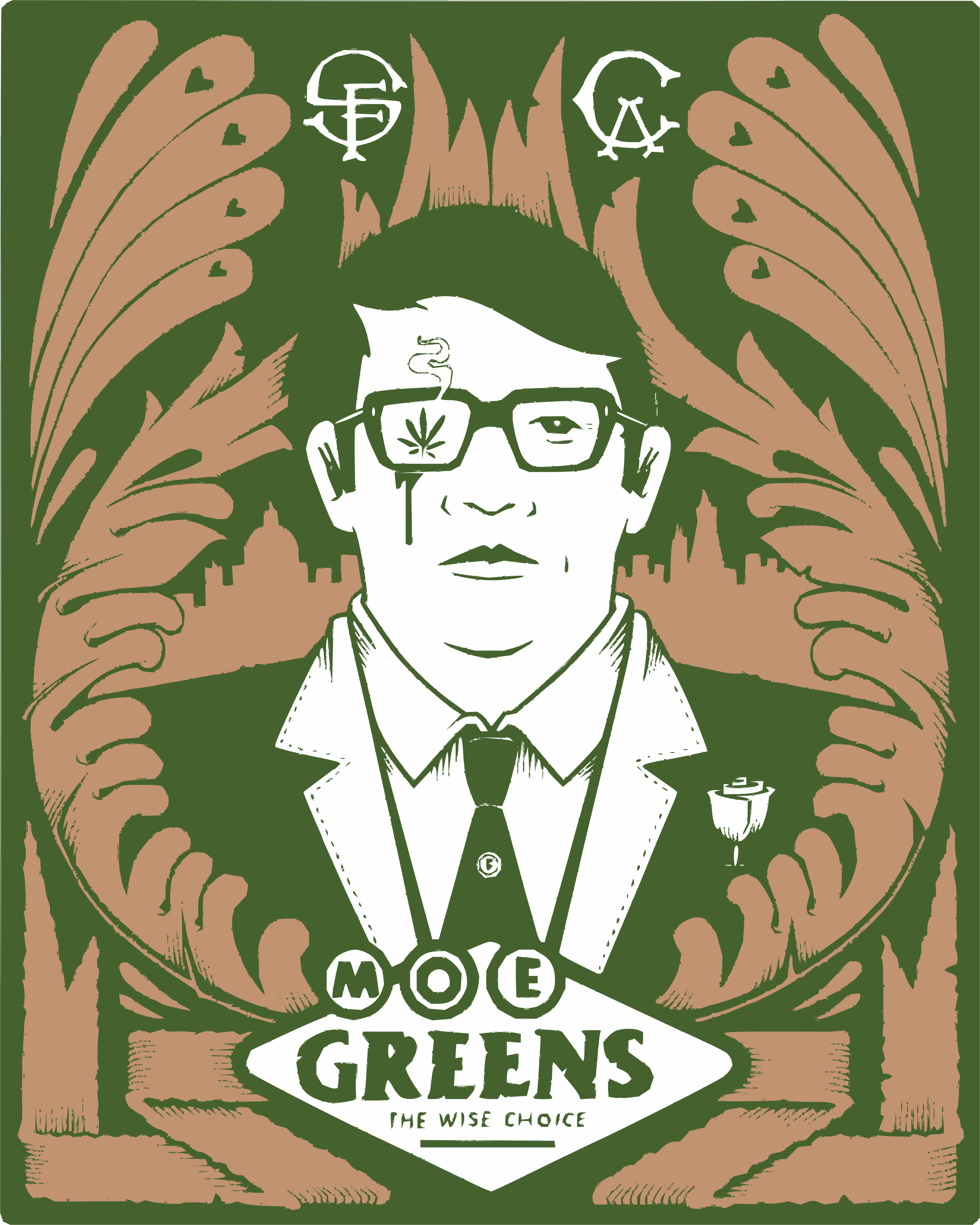 moe green portrait